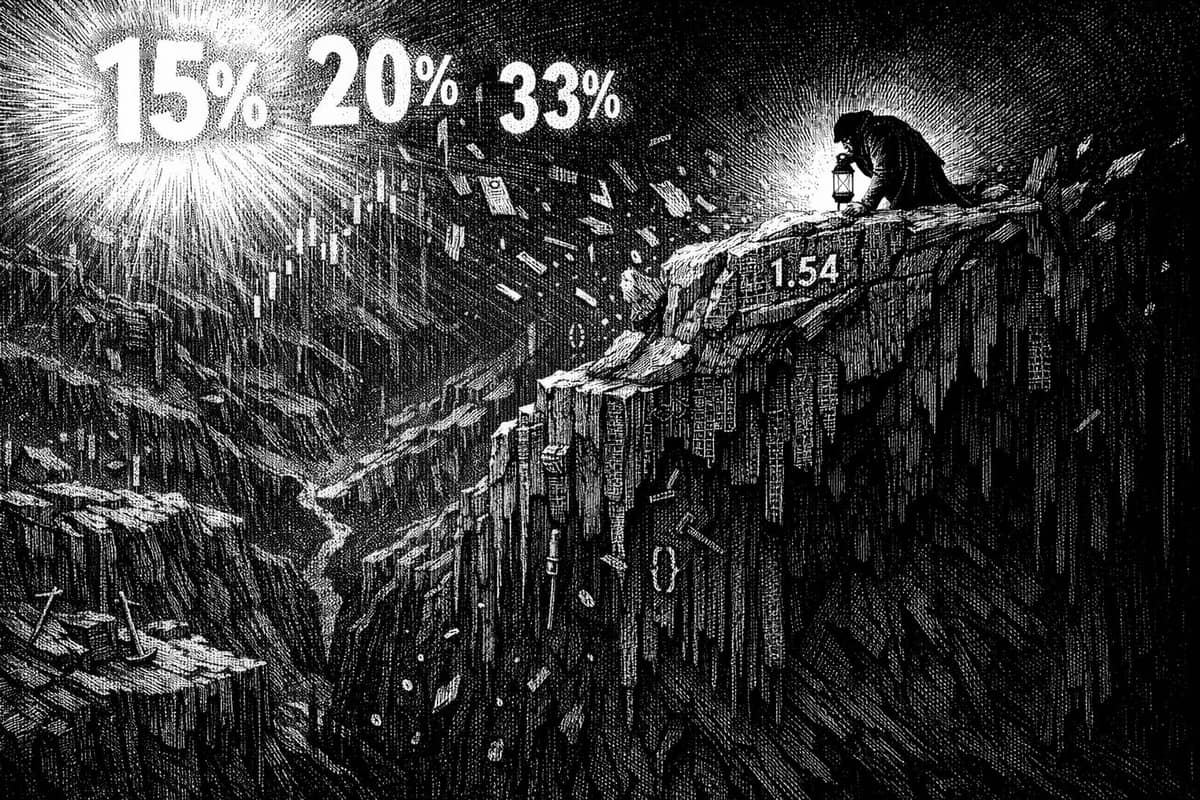 營收漲四成三、股價跌一成:SoFi 財報裡真正該看的是那個「一點五四」